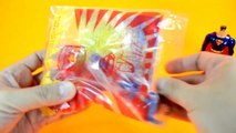 SUPERMAN THE ANIMATED SERIES BURGER KING COMPLETE SET OF 5 KIDS MEAL TOYS 1997 REVIEW