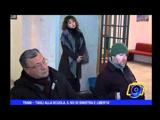 Trani | Tagli alla scuola, il no di sinistra e libertà