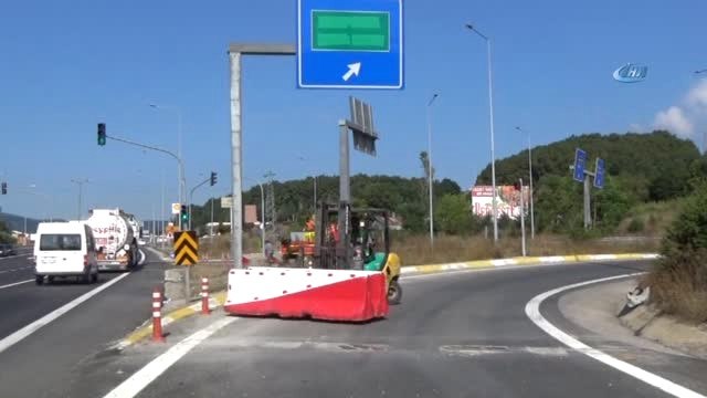 Tem Otoyolu İstanbul İstikameti Açıldı