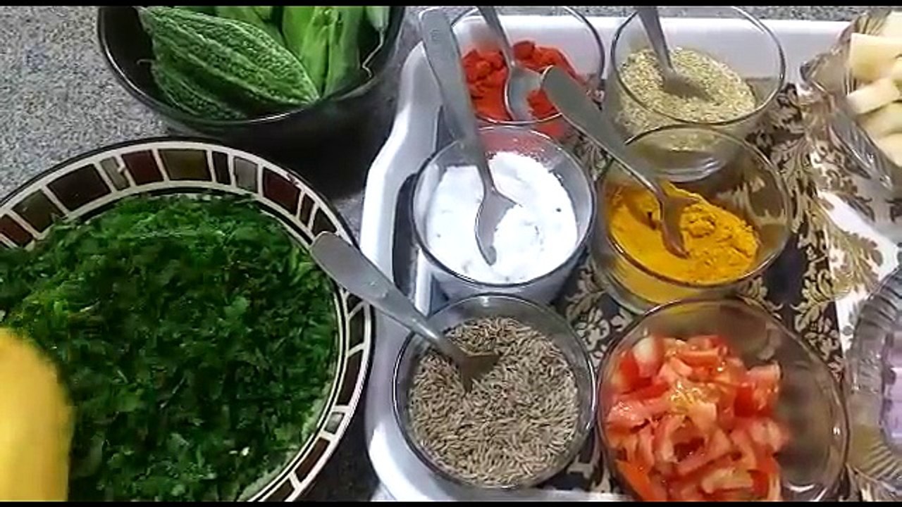 Quick Bitter Gourd Peel Vegetable