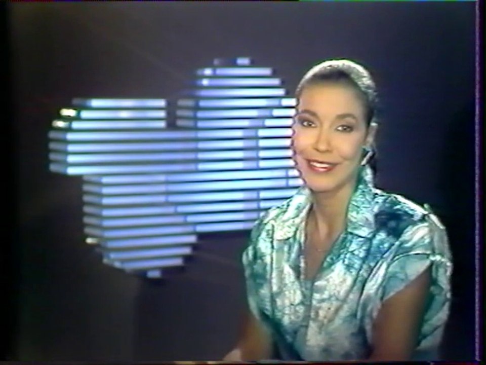 TF1 - 15 Juin 1986 - Teaser, speakerine (Nadia Samir), début "Le Cinéma du Dimanche Soir"