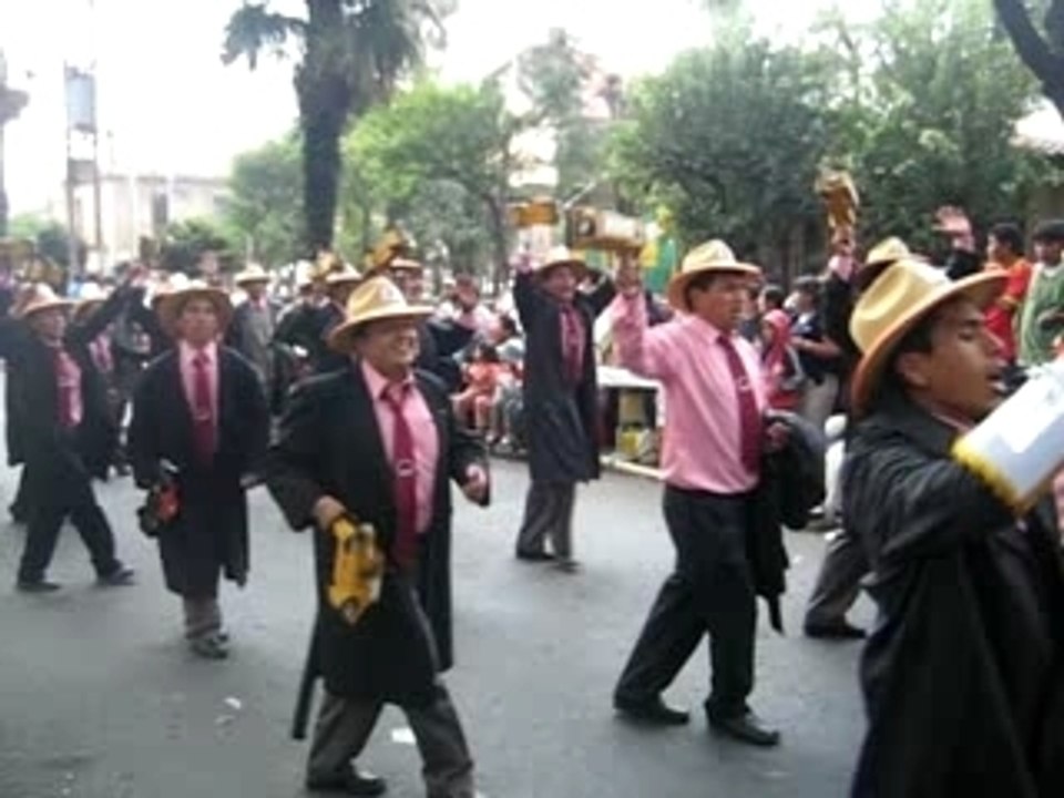 Fiesta dans les rues de Sucre