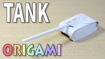 Origami 16 How To Make A Paper Tank Realistic Model