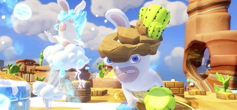 Mario & Rabbids Kingdom Battle - Gameplay del Desierto Sorbete