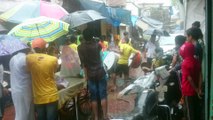 Whatapps viral V  ganesh chaturthi in mumbai in heavy rain.