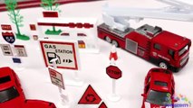 Blocs bâtiment des voitures éducatif pour enfants apprentissage jouets camions Véhicules vidéo avec dépense