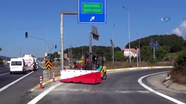 TEM Otoyolu İstanbul İstikameti Açıldı