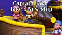 JAKE AND THE NEVERLAND PIRATES Disney Captain Jake Mighty Colossus Ships Toys Video Unboxi