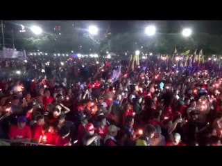 Thousands of Duterte supporters gather in Rizal Park