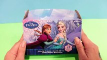 Frozen - Quebra Cabeça Brinquedos da Disney Toys Juguetes Princesas Anna e Elsa em Portugu