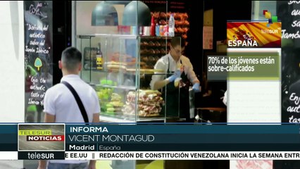 El 70% de los jóvenes que trabajan en España están sobrecualificados