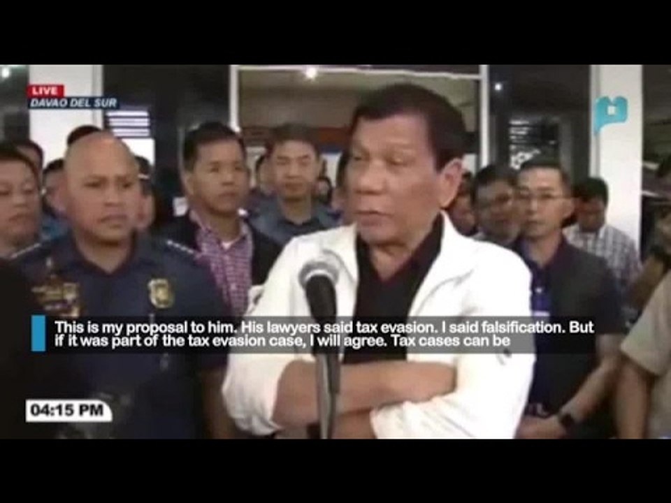 Duterte to Mighty Corp: Pay double, I’ll forget about tax case