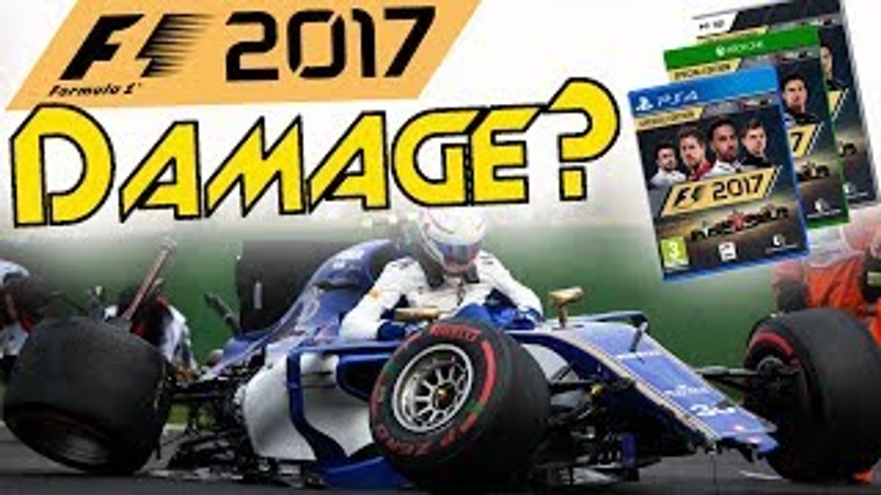 F1 2017 News - DAMAGE MODEL, ENGINE MANAGEMENT & NEW PIT STOP FEATURES