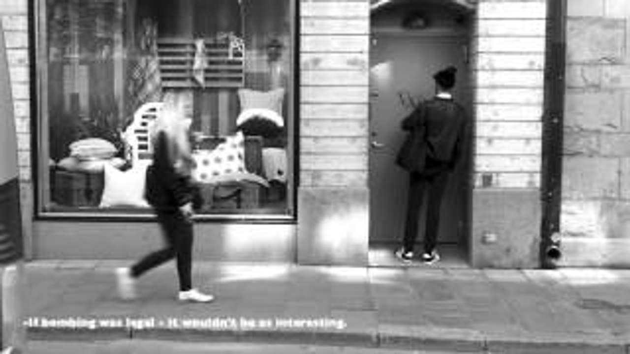 Bombing Alone. (Graffiti documentary).