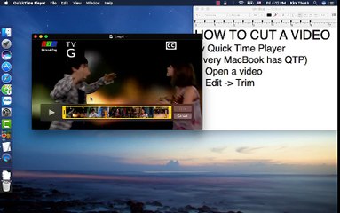 How To Cut A Video On Macbook (No need to Install any software/app) | Hướng dẫn cắt video trên Macbook