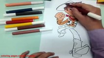 Canal para colorear para cómo Niños página páginas historia para juguete Color disney