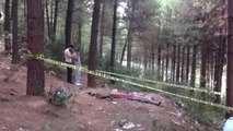 Ormanlık Alanda Erkek Cesedi Bulundu