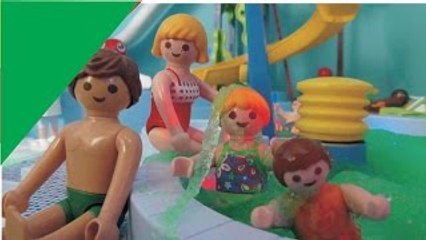 حفلة رغاوي في حديقة الألعاب المائية - عائلة عمر - أ