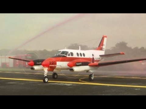 Philippine Navy gets training aircraft from Japan