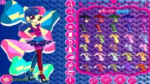 My Little Pony Equestria Girls Rainbow Rocks Sweetie Drops Rocking Style Dress Up Game for