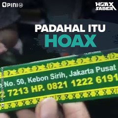 Saber Hoax: Beras Palsu