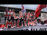 Militant groups urged Duterte to stop militarization in the country