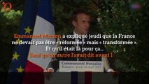 «Transformer» et pas «réformer»: Fillon avait tout dit... avant Macron