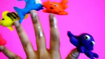Learn Names Of Sea Animals/SHARK Toy Attacking/Rescue mission/Farm Animals/Finger Family S