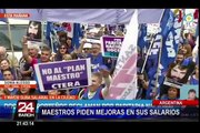 Argentina: maestros piden mejoras en sus salarios