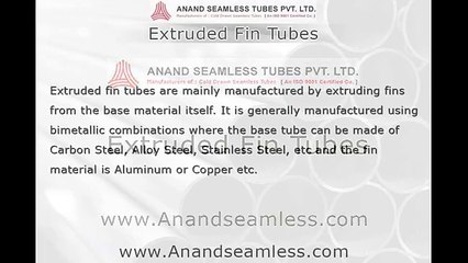 Extruded Fin Tubes