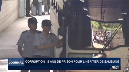 Corruption: 5 ans de prison pour l'héritier de Samsung