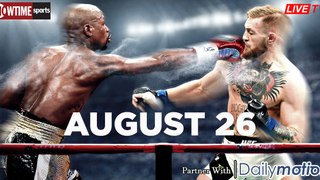 T-Mobile Arena | Live Now! [4K] : Floyd Mayweather Vs. Conor Mcgregor