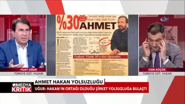 Gazeteci-Yazar Fuat Uğur ve Cem Küçük: İgdaş'tan Çaldığın Paraların Hesabını Ver Ahmet Hakan