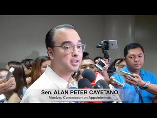 Cayetano on Lopez appointment