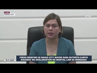 Sara Duterte sets guidelines for Davao City’s ‘hold-and-secure’ policy