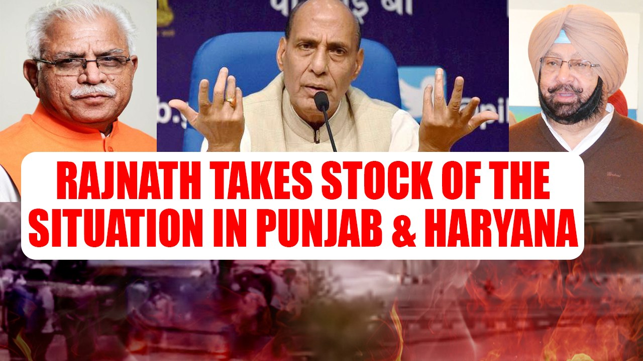 Ram Rahim Verdict : Rajnath Singh talks to CMs of Haryana and Punjab | Oneindia News