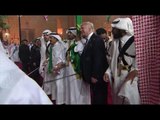 Trump participates in traditional Saudi dance