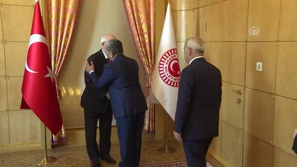 TBMM Başkanı Kahraman, Personelle Bayramlaştı