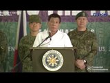 Duterte offers hand to insurgents