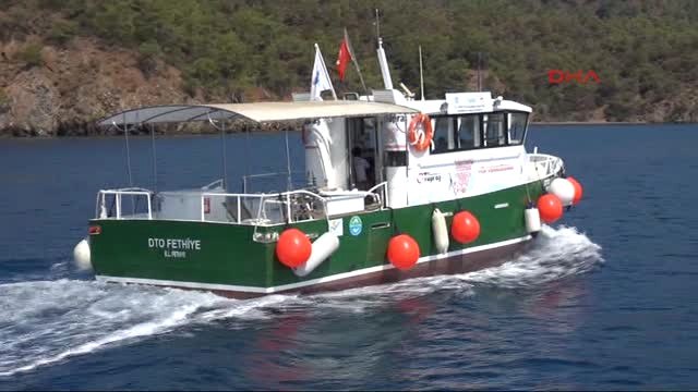 Fethiye Göcek Körfezi'nin Temizliği Ona Emanet