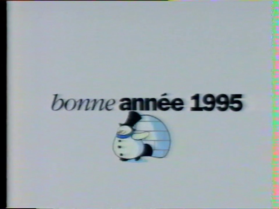 France 3 - 4 Janvier 1995 - Fin "Soir 3", pubs,...