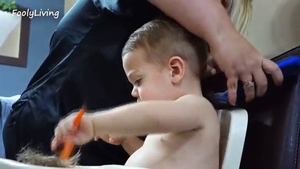 Et garçons agrafe tondeuse Coupe cheveux haute Comment enfants Apprendre ne dans aucun ciseaux serré à Il avec votre