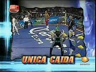 AAA-Sin Limite 2009.07.12  Tepeapulco  02 Billy Boy, Decnis & Tito Santana vs. Real Fuerza Aerea