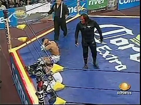 AAA-Sin Limite 2009.07.12 Tepeapulco 04 Charly Manson & Jack Evans vs. Chessman & Teddy Hart