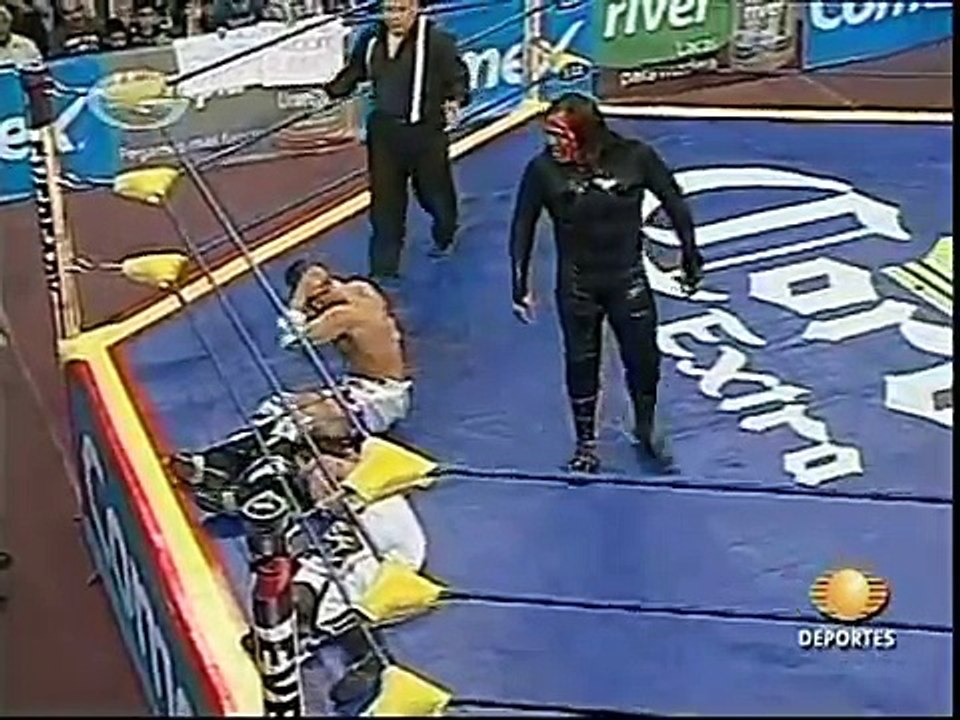 AAA-Sin Limite 2009.07.12  Tepeapulco  04 Charly Manson & Jack Evans vs. Chessman & Teddy Hart