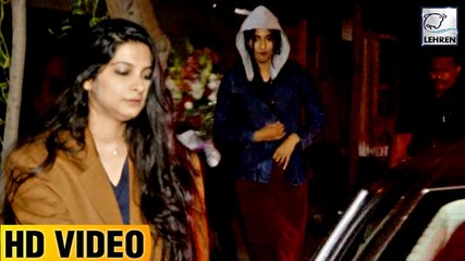 Sonam And Rhea Kapoor Spotted Out Of A Spa