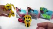 Changeurs déguisement dans un étape jouets transformateurs tridéo vague Robots 6