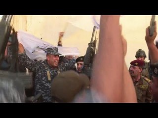 In Mosul, Iraqi forces celebrate their victory