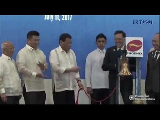 Trade index higher as Duterte visits PSE for the first time