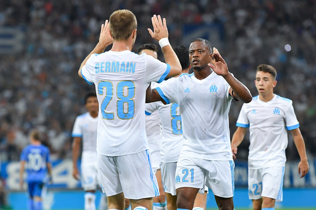 OM 3-0 NK Domzale : le but de Valère Germain (56e)